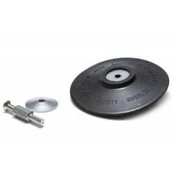 Rubber Hook and Loop Backing Pad / 4" (100 mm)